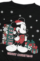 Vintage Mickey Mouse "Merry Christmas"  Ugly Christmas Sweatshirt