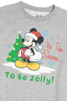 Vintage Mickey Mouse "Tis The Season To Be Jolly!" Ugly Christmas Sweatshirt 64083