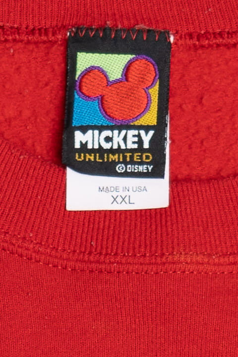 Vintage Mickey Mouse "Season's Greetings" Ugly Christmas Sweatshirt 64086