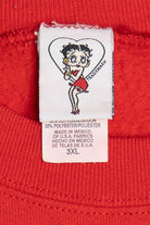 Vintage Betty Boop "Naughty But Nice" Ugly Christmas Sweatshirt