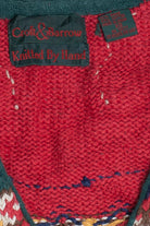 Hand Knit Detailed Ugly Christmas Sweater Vest 64094