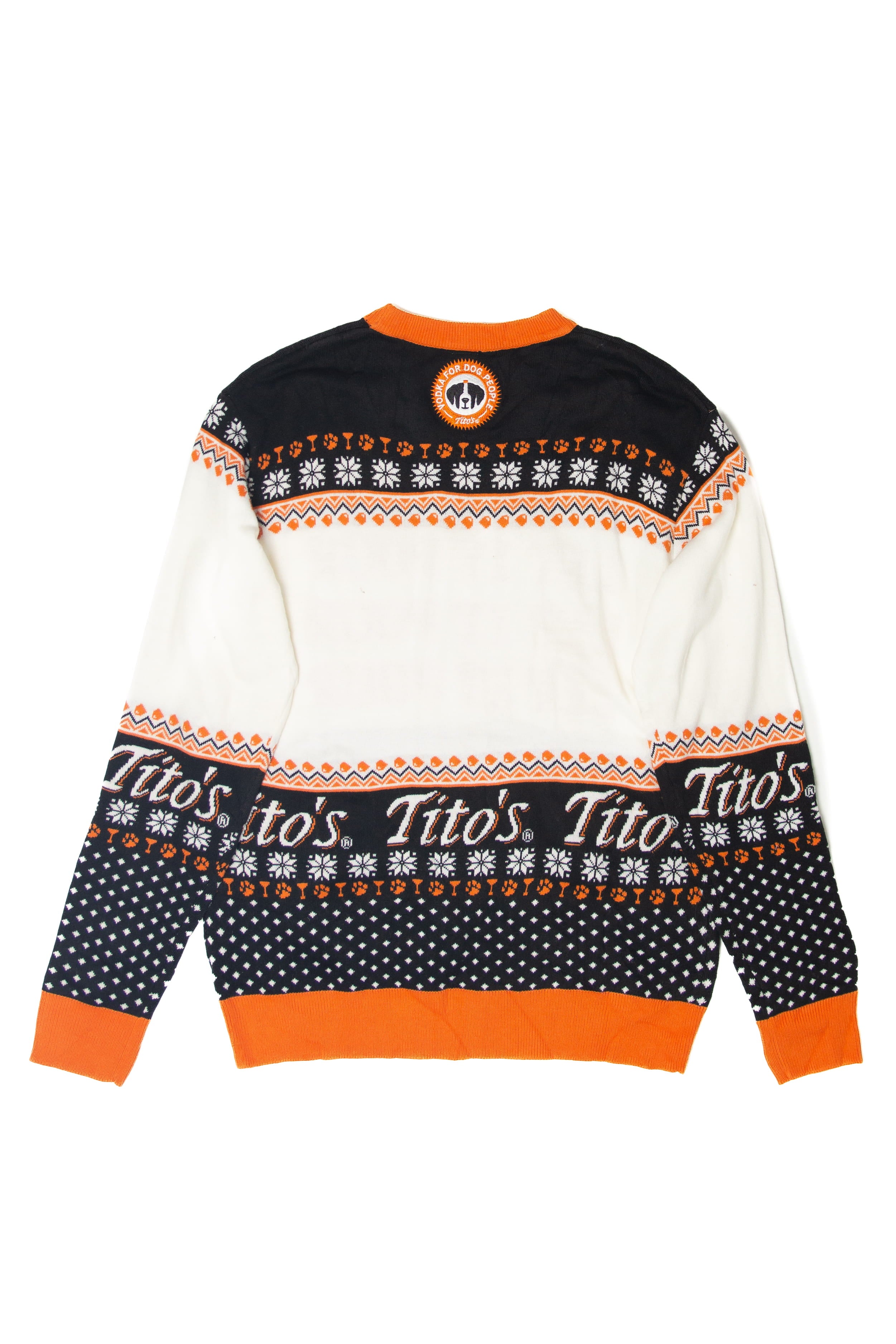 Tito's Vodka "Let It Pour" Ugly Christmas Sweater