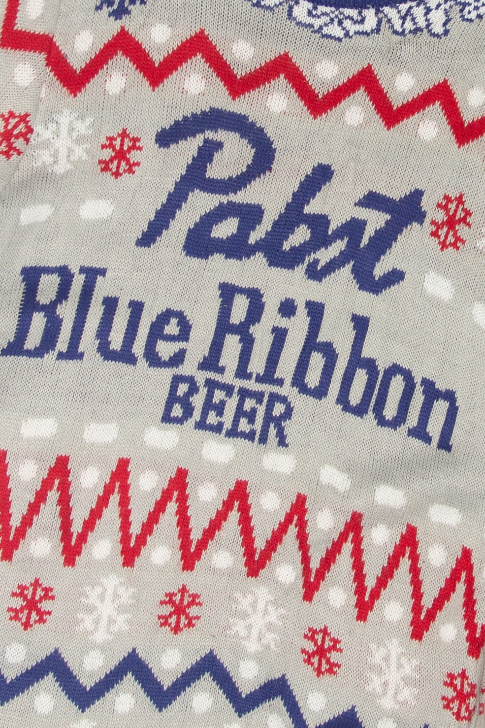 Pabst Blue Ribbon Beer Ugly Christmas Pullover 
