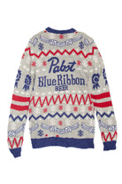 Pabst Blue Ribbon Beer Ugly Christmas Pullover 
