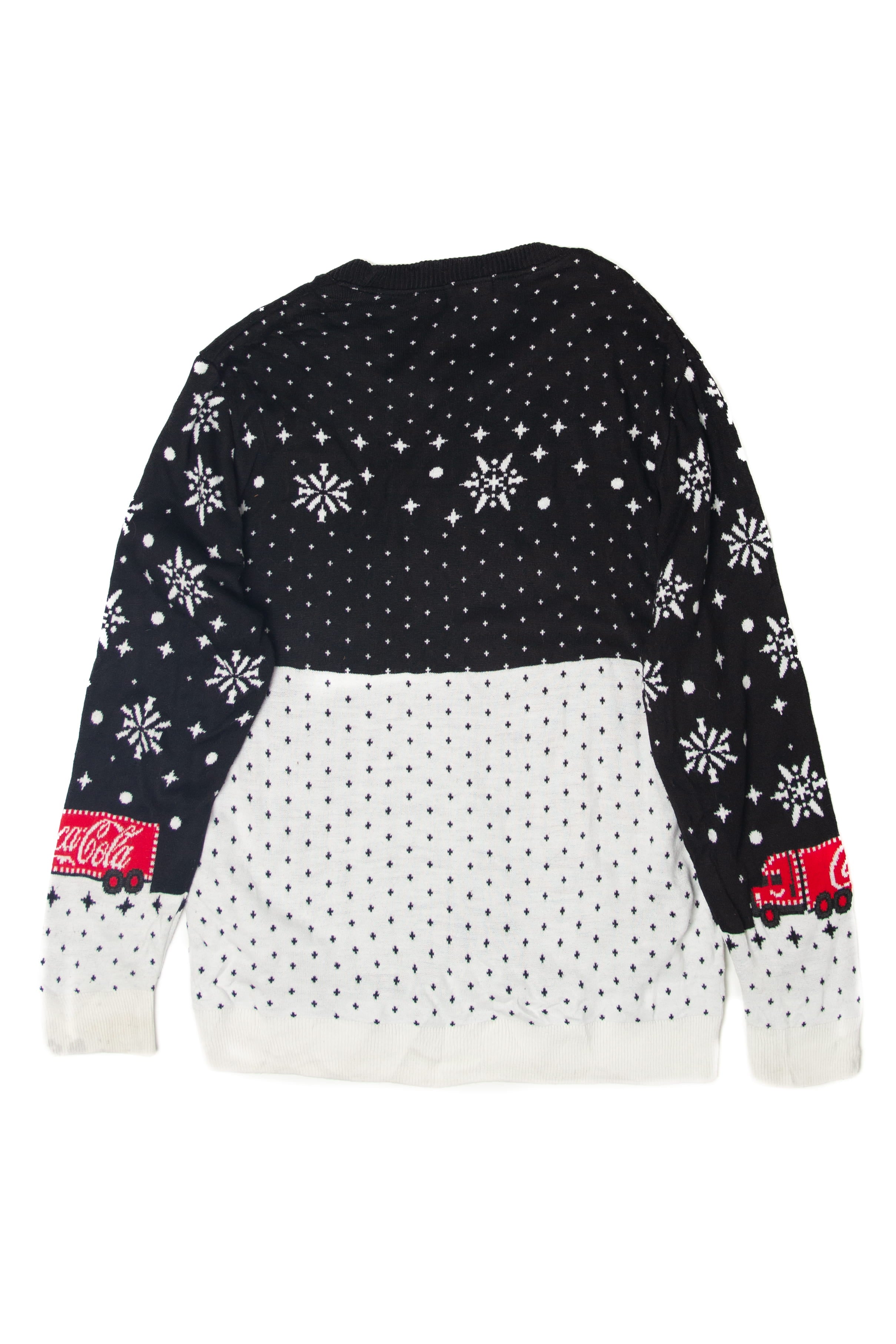 Coca-Cola Truck "Holidays Are Coming" Ugly Christmas Sweater 
