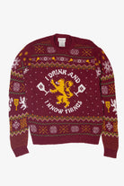 Game Of Thrones "I Drink And I know Things" Ugly Christmas Sweater