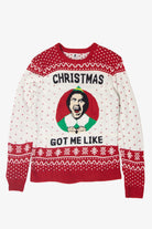 Elf "Christmas Got Me Like" Ugly Christmas Sweater