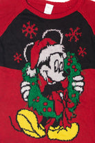 Disney Mickey Mouse Wreath Ugly Christmas Sweater