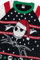 Disney Nightmare Before Christmas Jack Skellington & Zero Ugly Christmas Pullover