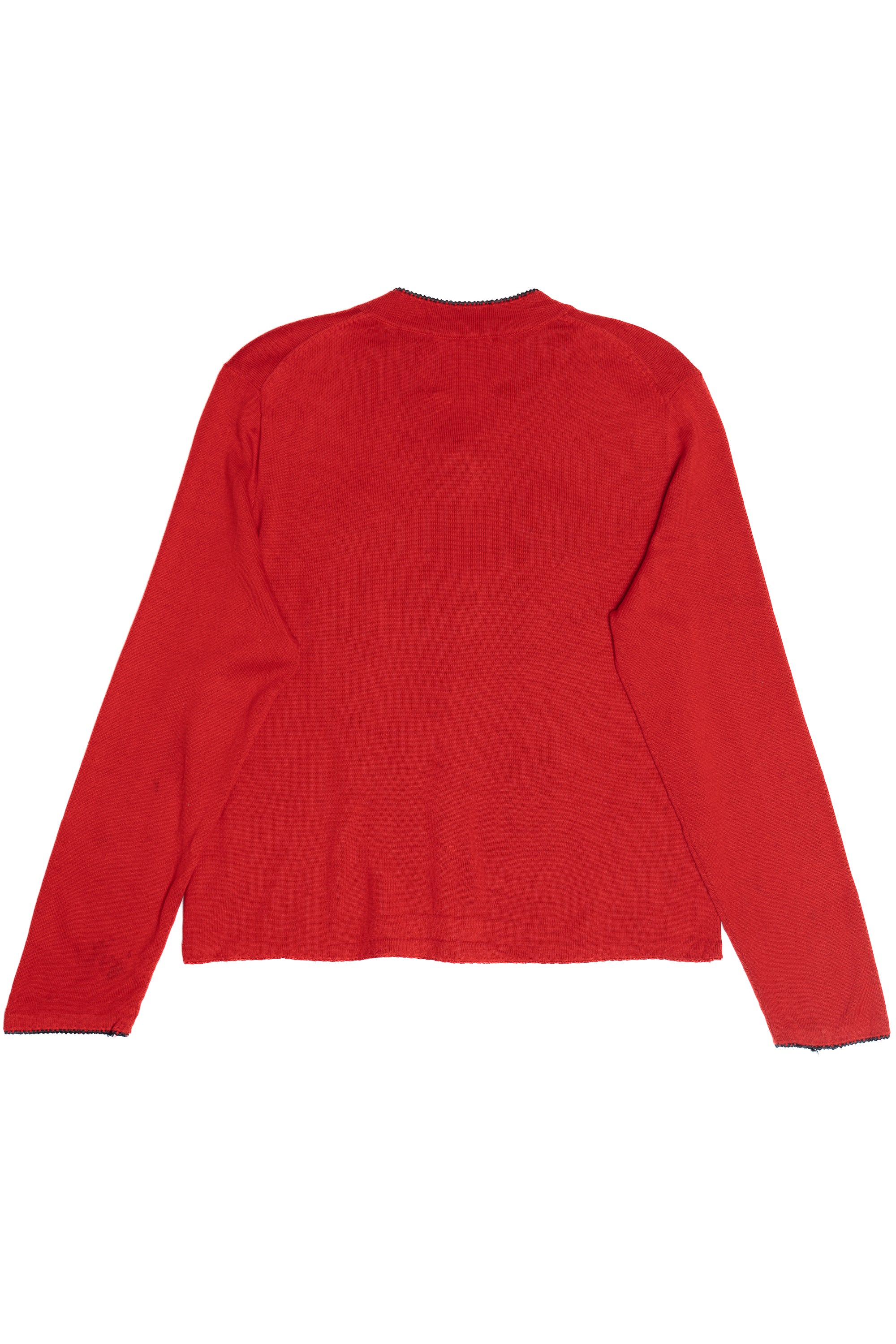 Michael Simon Beaded & Sequin Nutcrackers Ugly Christmas Cardigan