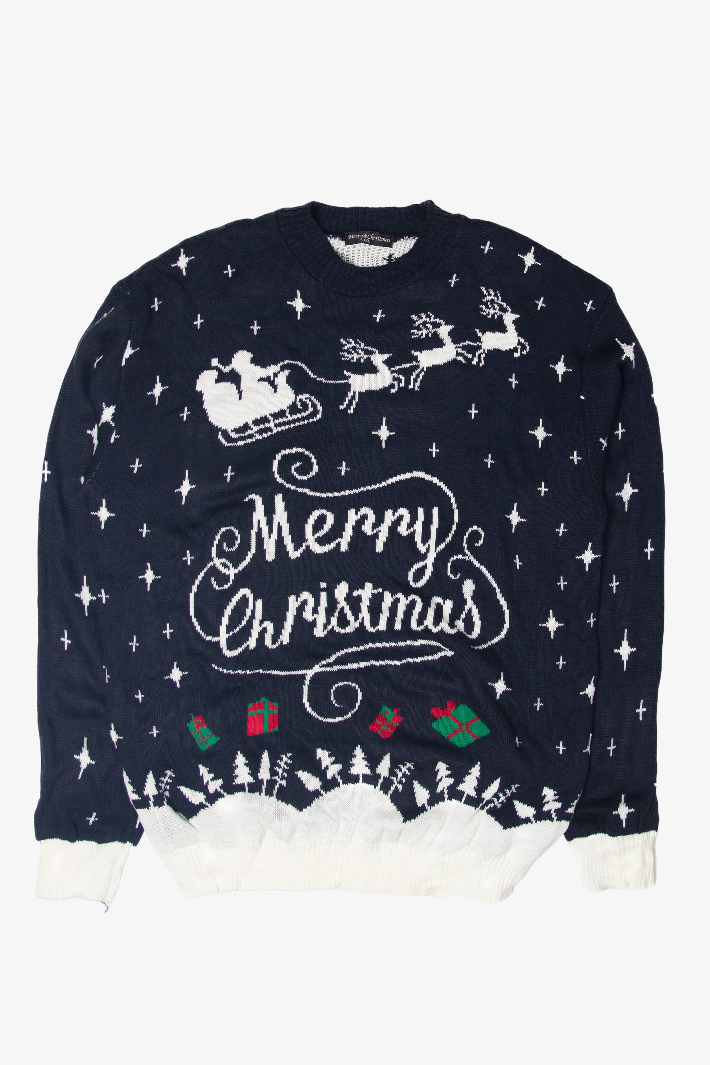 Santa Merry Christmas Ugly Christmas Sweater