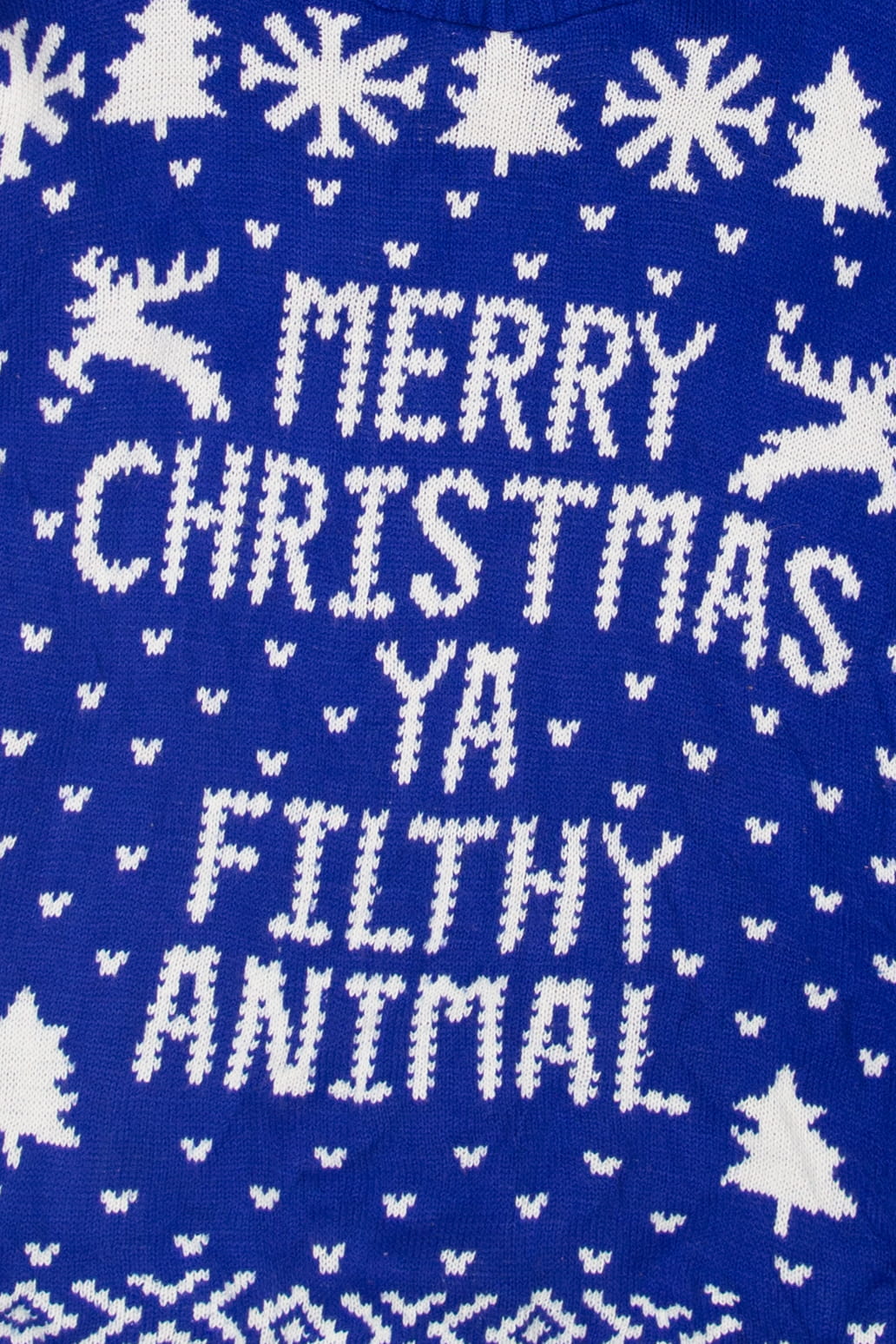 "Merry Christmas Ya Filthy Animal" Home Alone Ugly Christmas Sweater