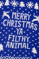 "Merry Christmas Ya Filthy Animal" Home Alone Ugly Christmas Sweater