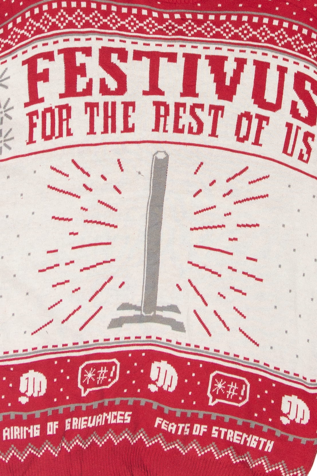 Seinfeld "Festivus For The Rest Of Us" Ugly Christmas Sweater