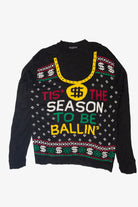 "Tis The Season To Be Ballin'" Ugly Christmas Sweater