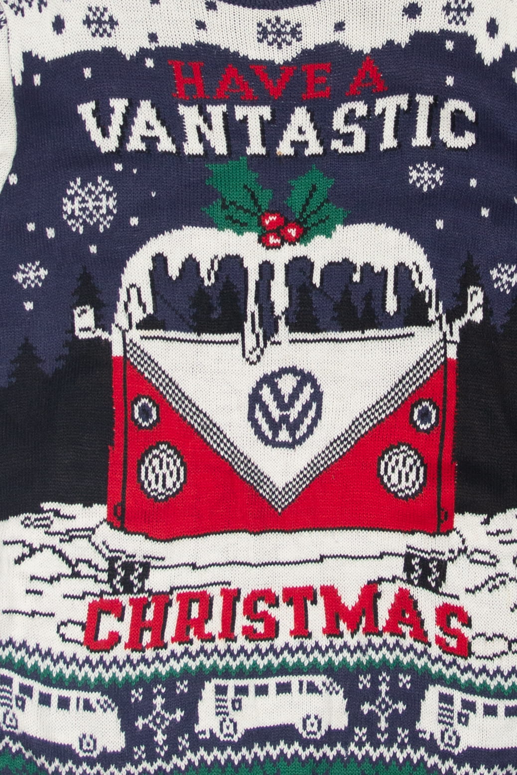Volkswagon "Have A Vantastic Christmas" Ugly Christmas Sweater