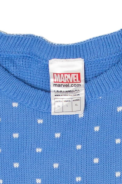 Marvel Captain America Ugly Christmas Sweater