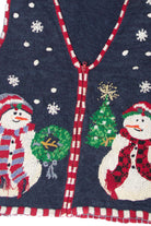 Vintage Tiara Ugly Christmas Vests (2000s)