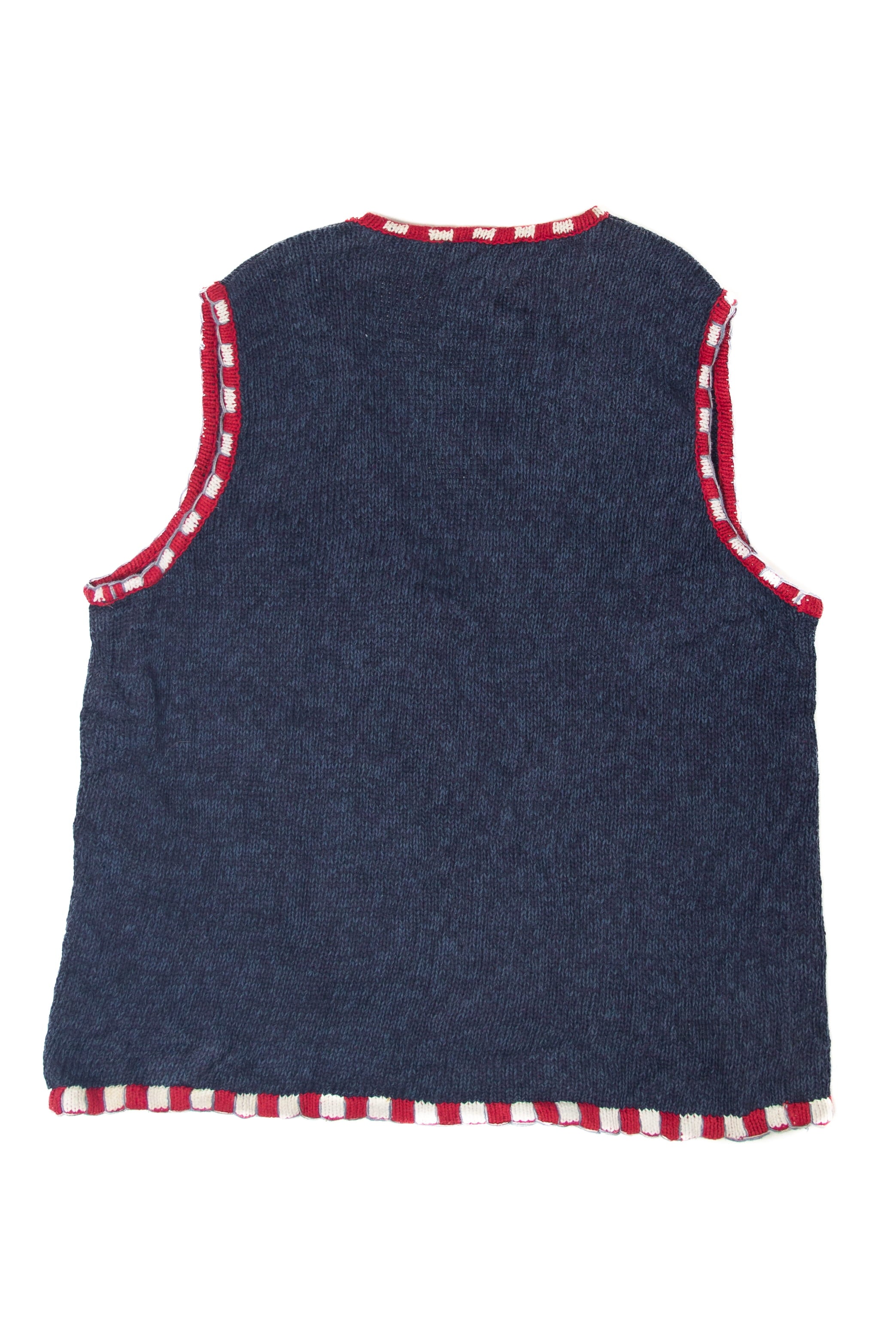 Vintage Tiara Ugly Christmas Vests (2000s)