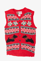 Merry Christmas Dogs Ugly Christmas Vest 