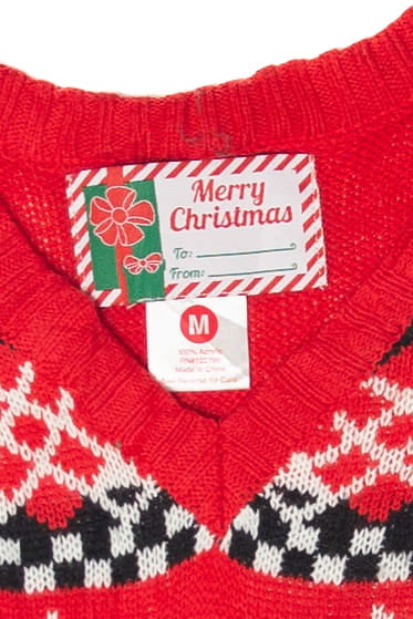 Merry Christmas Dogs Ugly Christmas Vest 