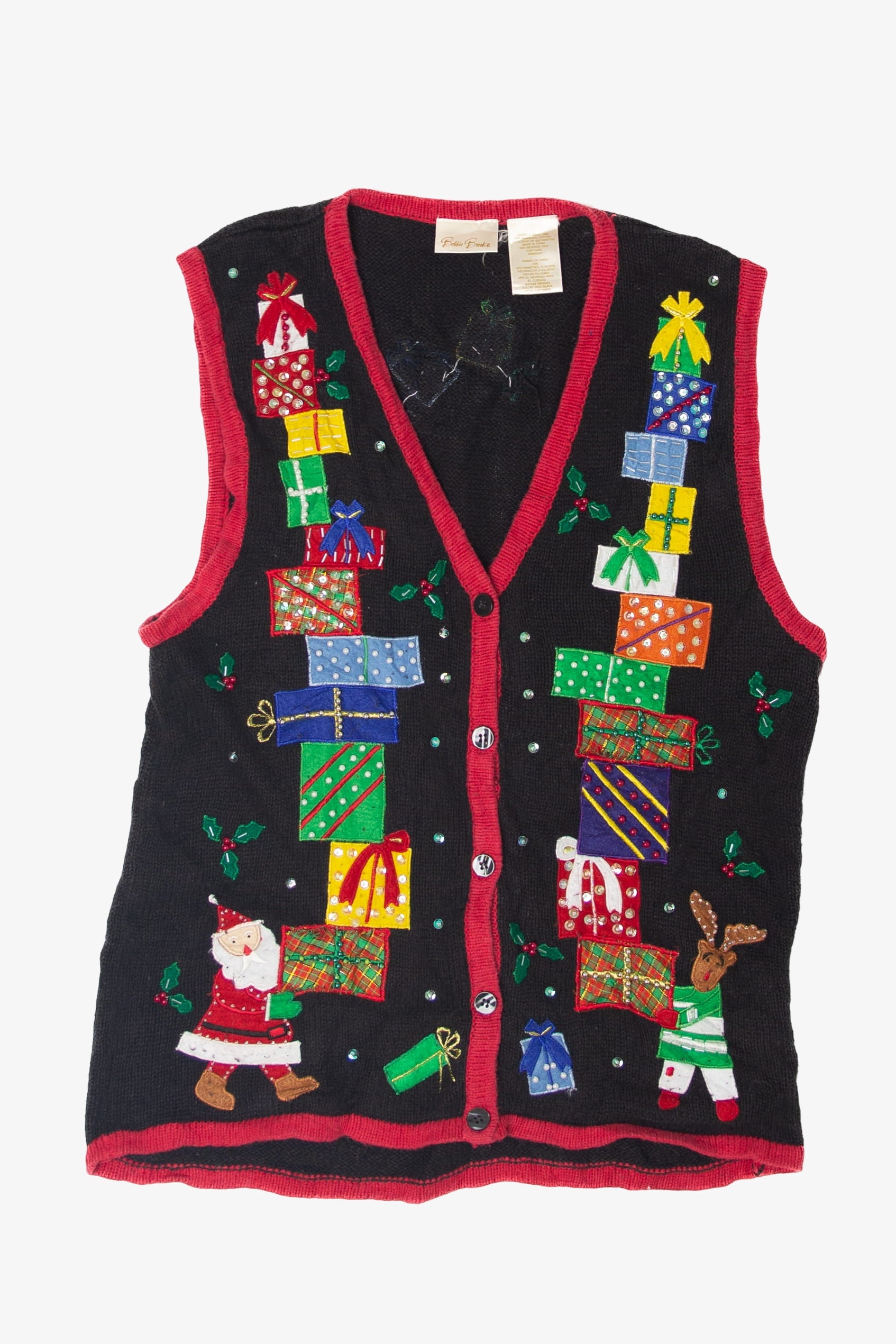 Bobbie Brooks Ugly Christmas Vest