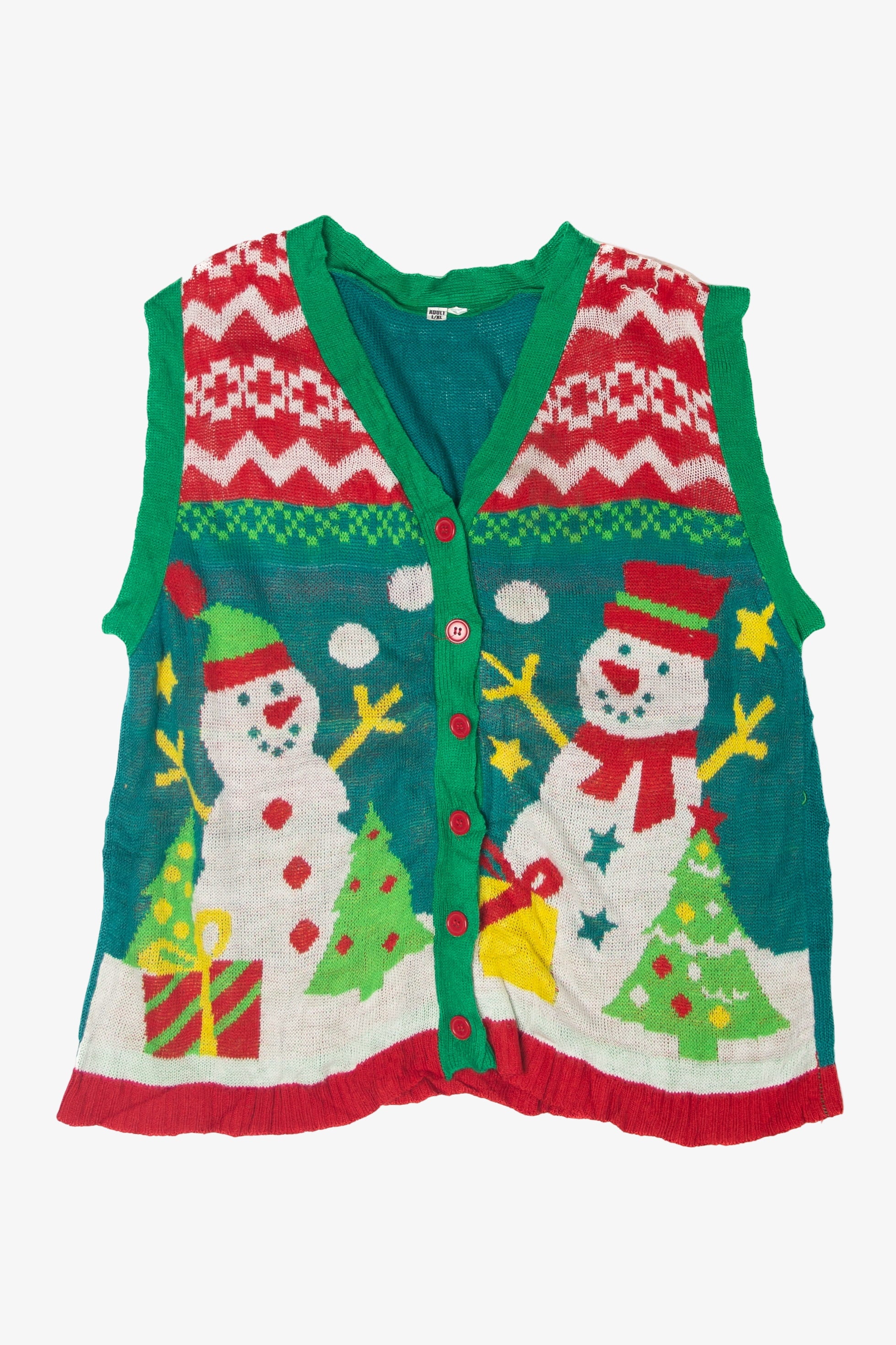 Snowmen Ugly Christmas Vest