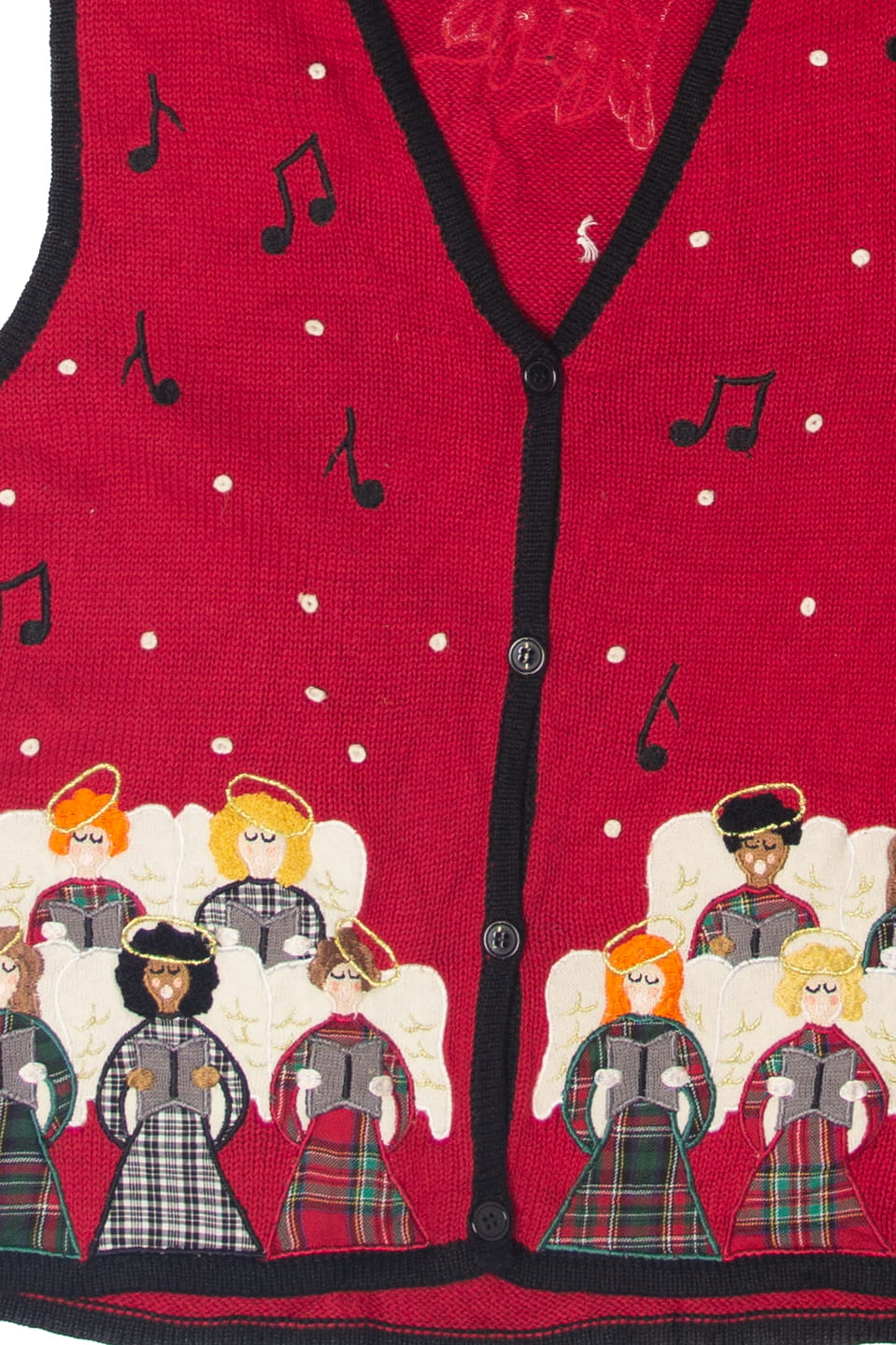 Bechamel Angels Ugly Christmas Vest