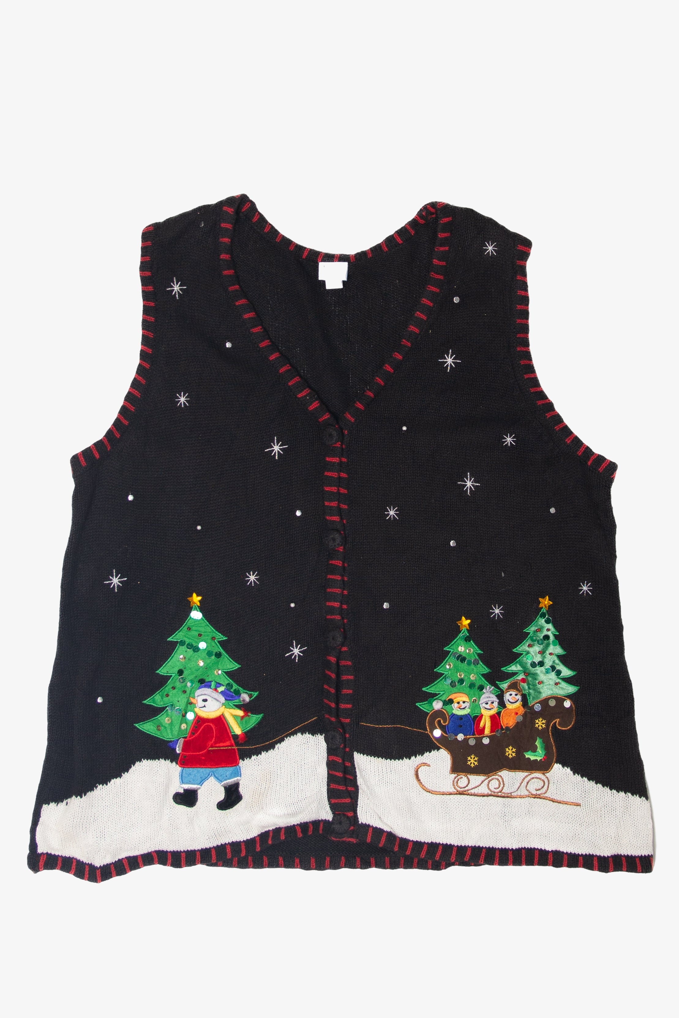 Holiday Editions Ugly Christmas Vest