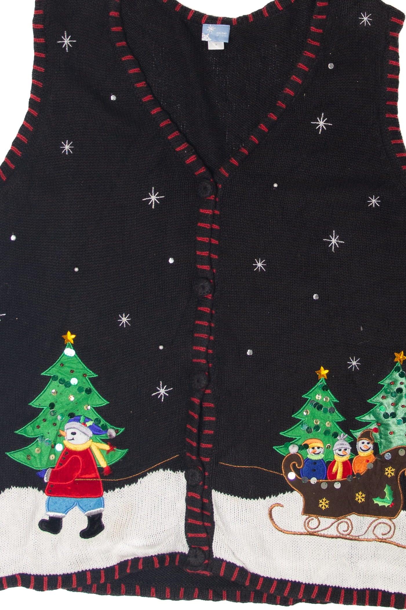 Holiday Editions Ugly Christmas Vest
