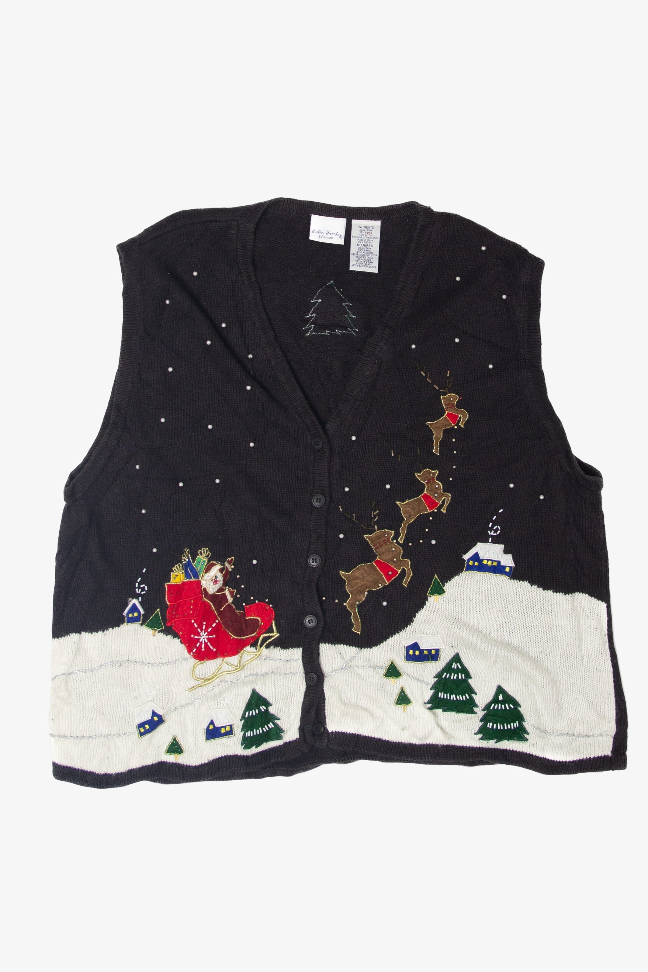 Bobbie Brooks Ugly Christmas Vest