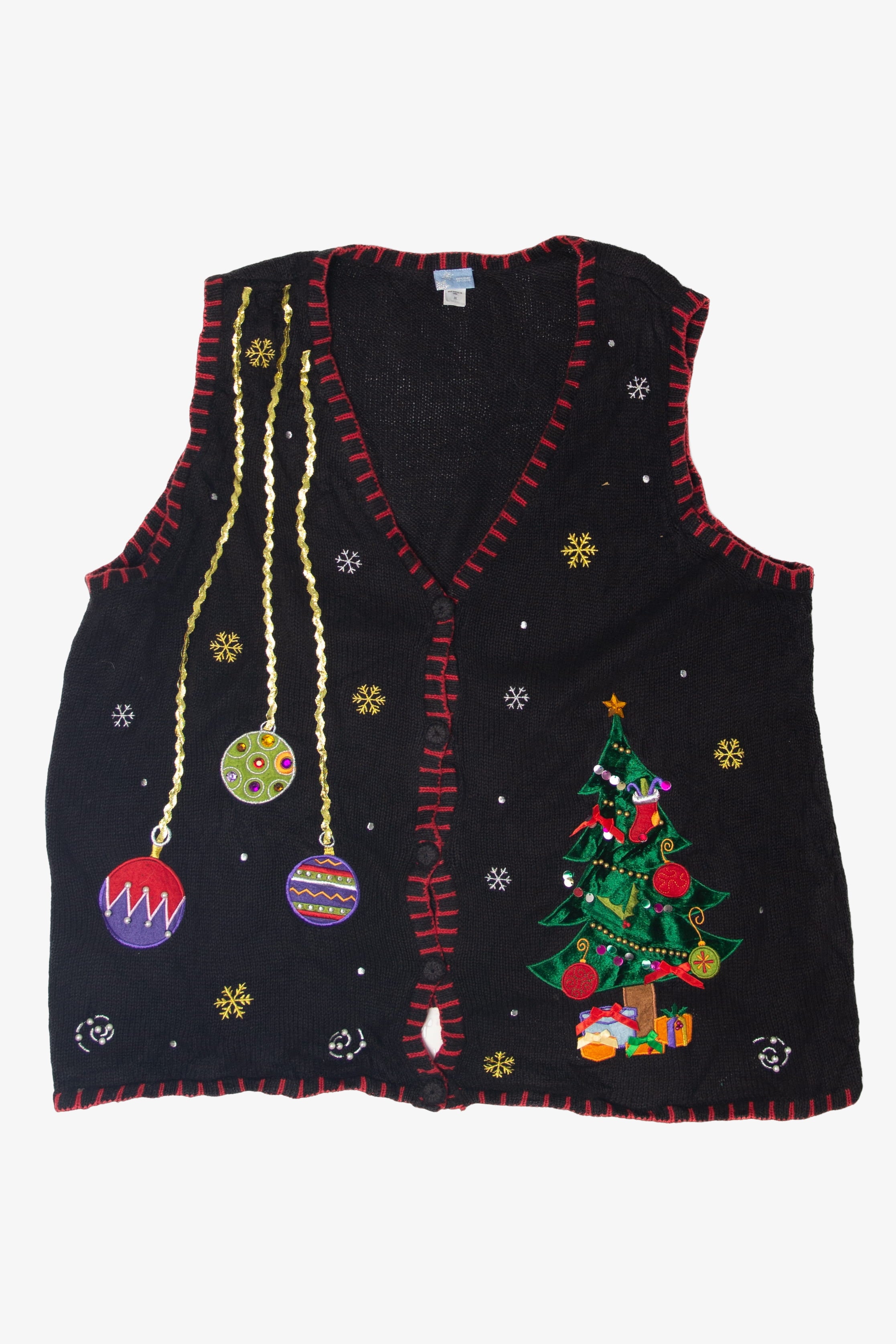 Holiday Editions Ugly Christmas Vest