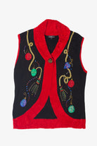 Lisa International Ugly Christmas Vest