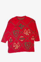Red Ugly Christmas Pullover 