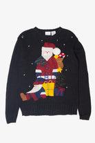 Bobbie Brooks Santa Ugly Christmas Pullover