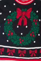 Knitwaves Wreath Ugly Christmas Pullover 
