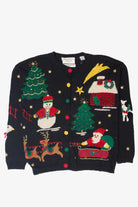 Vintage Marisa Christina Ugly Christmas Cardigans (1990s)