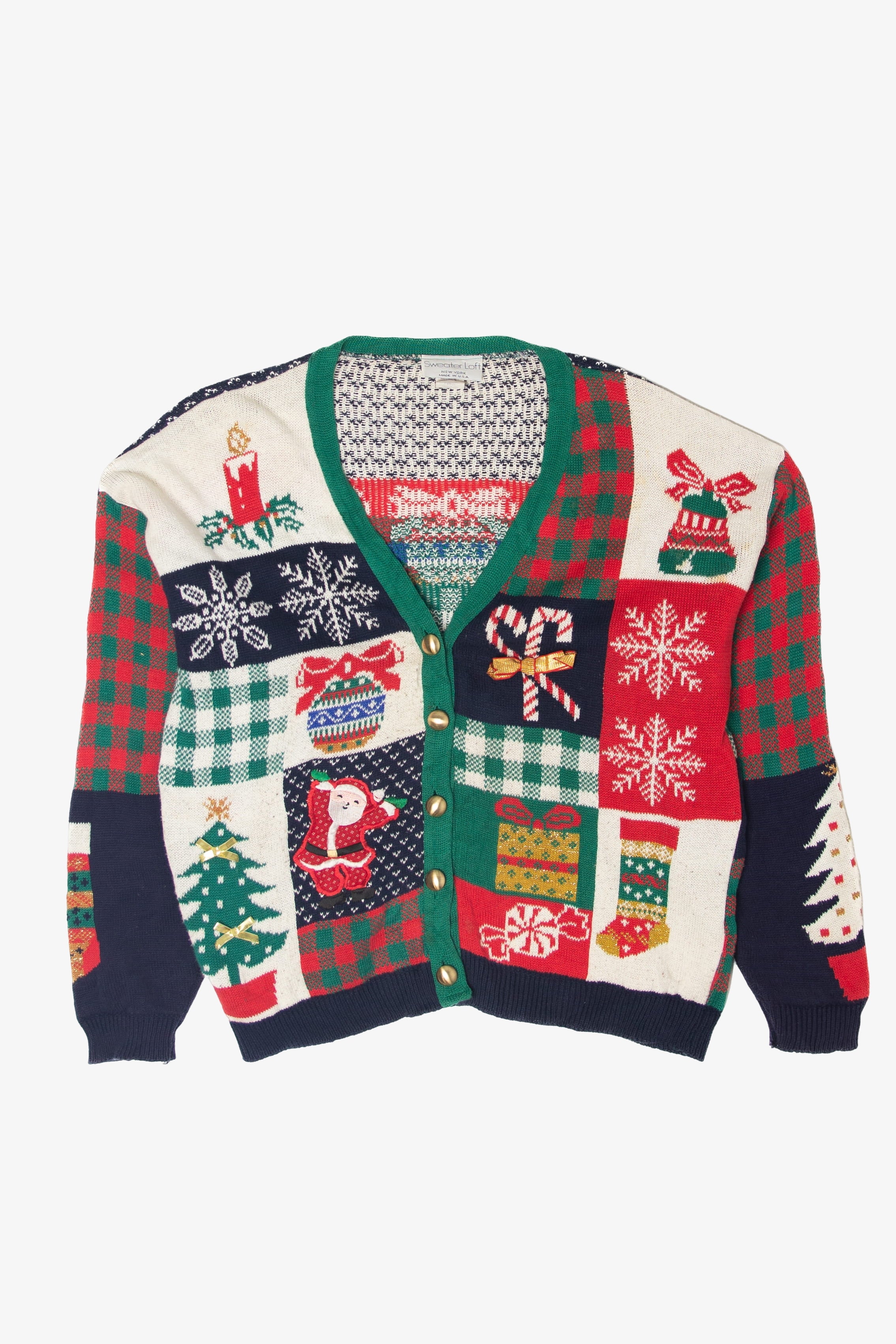 Sweater Loft Ugly Christmas Cardigan