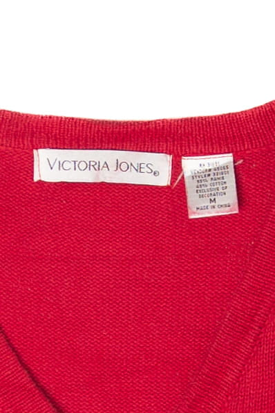 Victoria Jones Ugly Christmas Cardigan