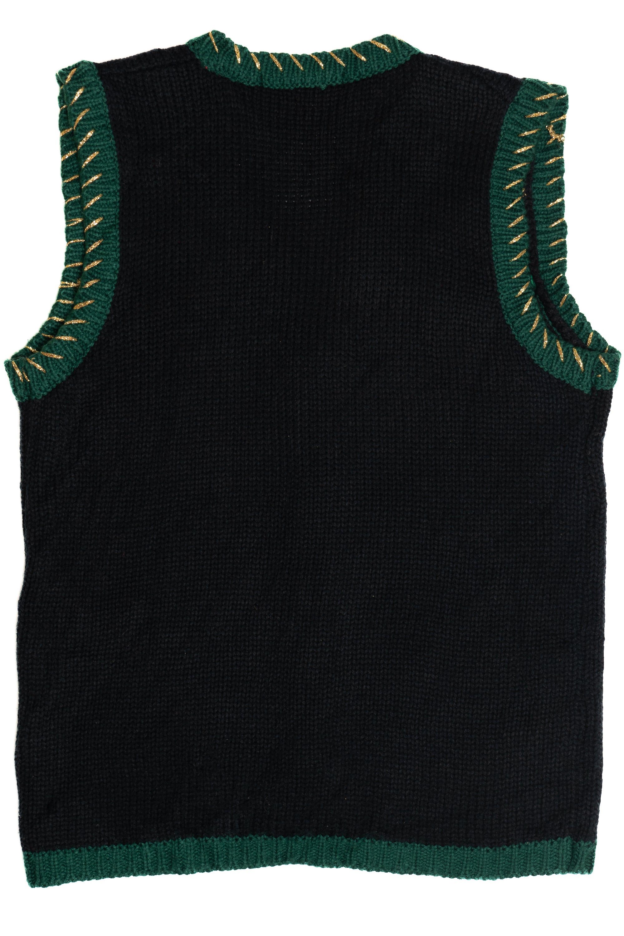 Preswick & Moore Ugly Christmas Trees Knit Vest