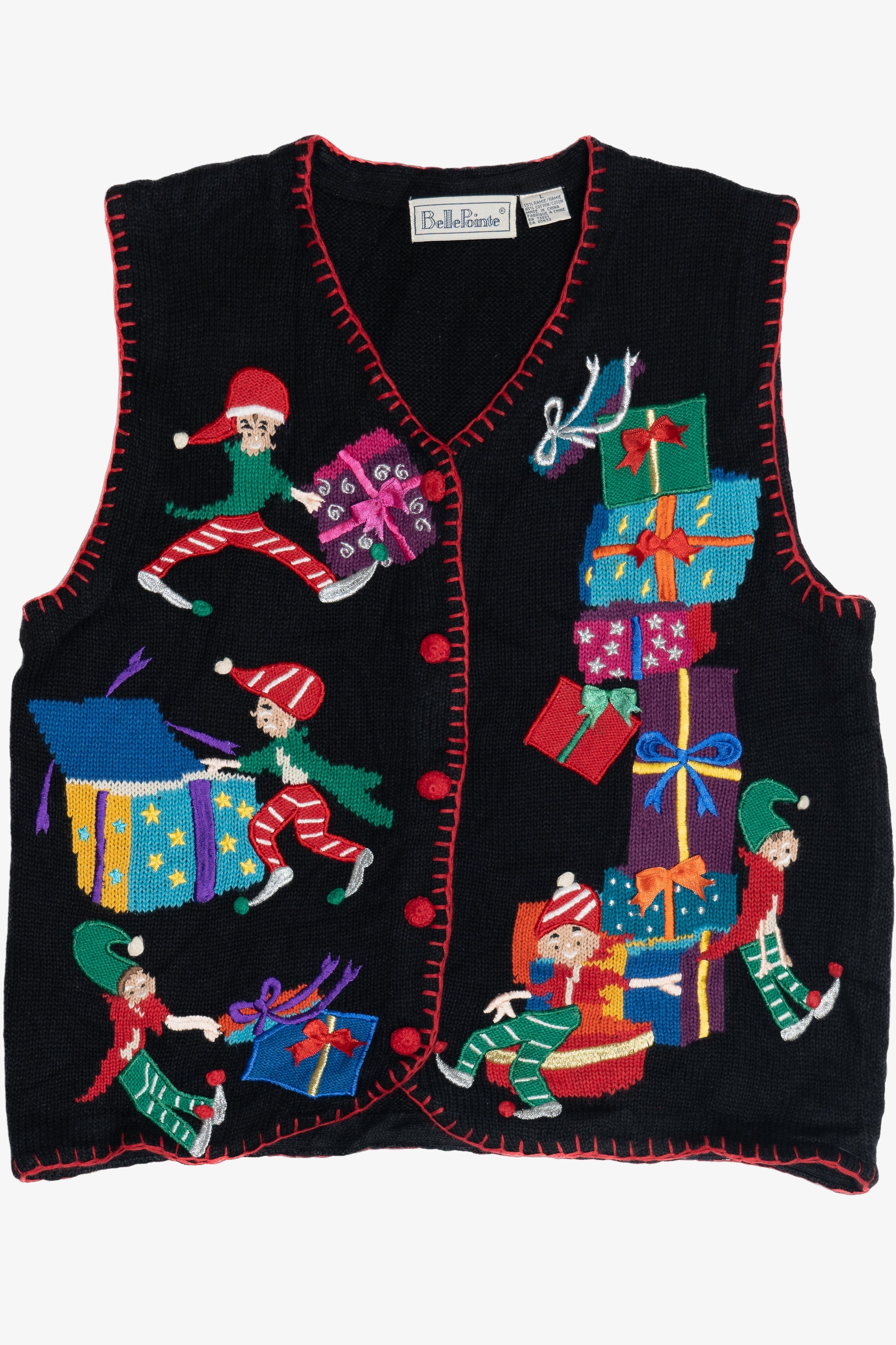 Christmas Elves Ugly Christmas Vest