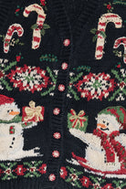 Tiara International Snowmen & Candy Canes Ugly Christmas Vest