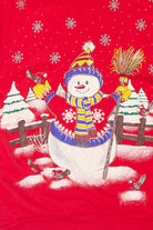 Vintage Snowman Ugly Christmas Sweaters (1980s)