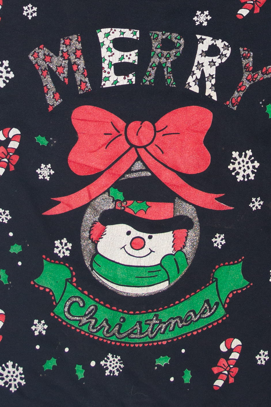 Vintage Snowman Ugly Christmas Sweatshirts (1980s)