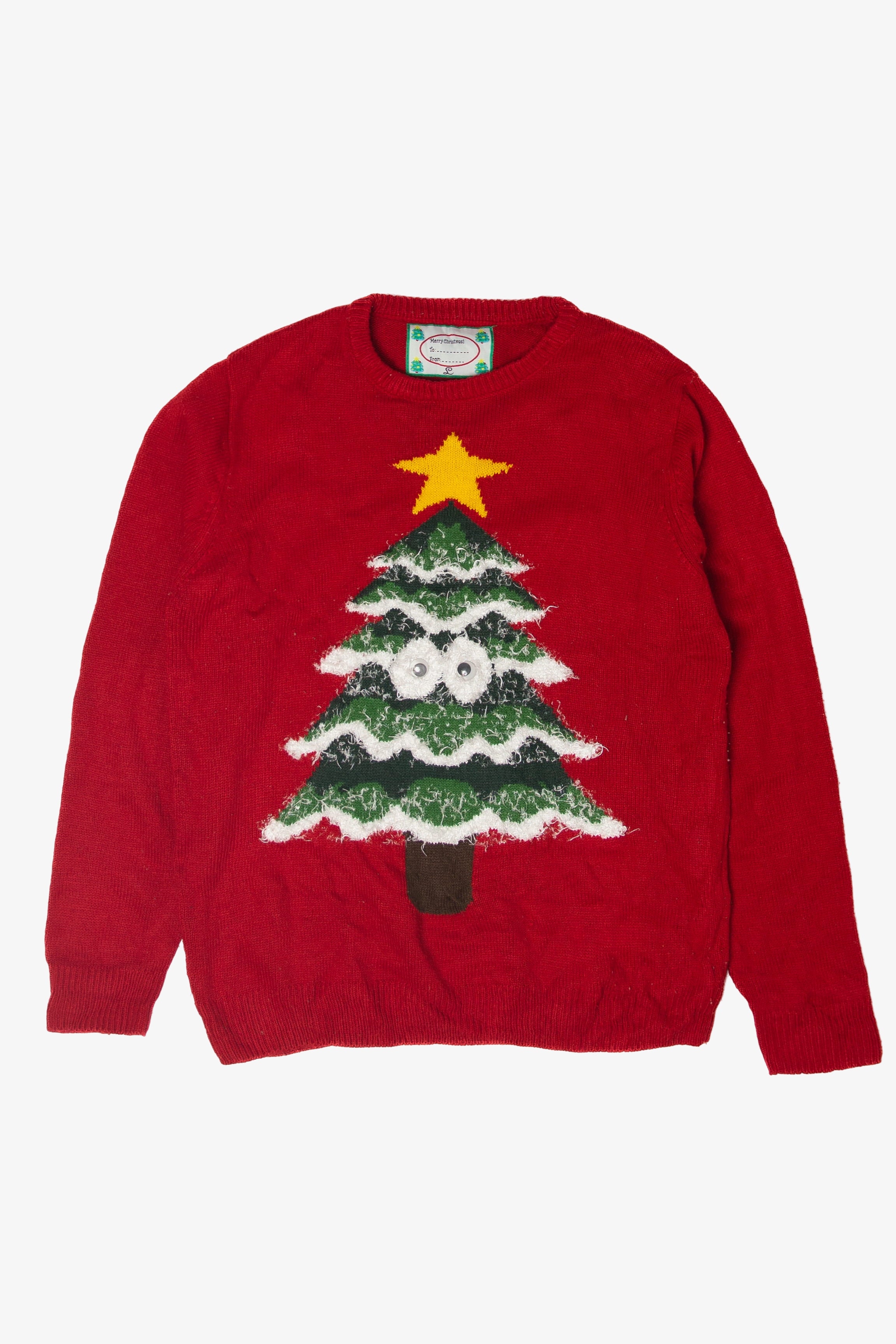 Googly Eye Tree Ugly Christmas Sweater (2010s)