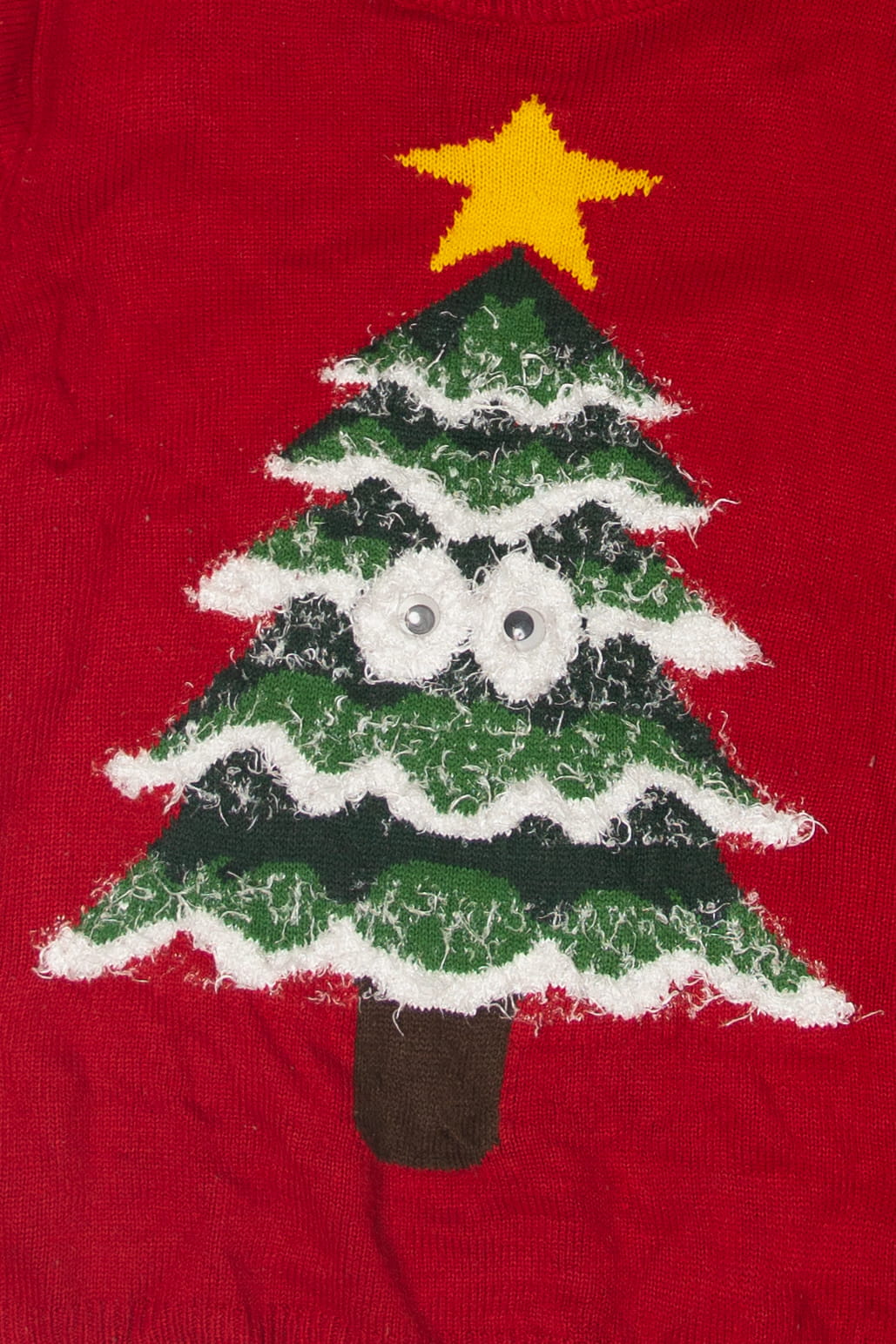 Googly Eye Tree Ugly Christmas Sweater (2010s)