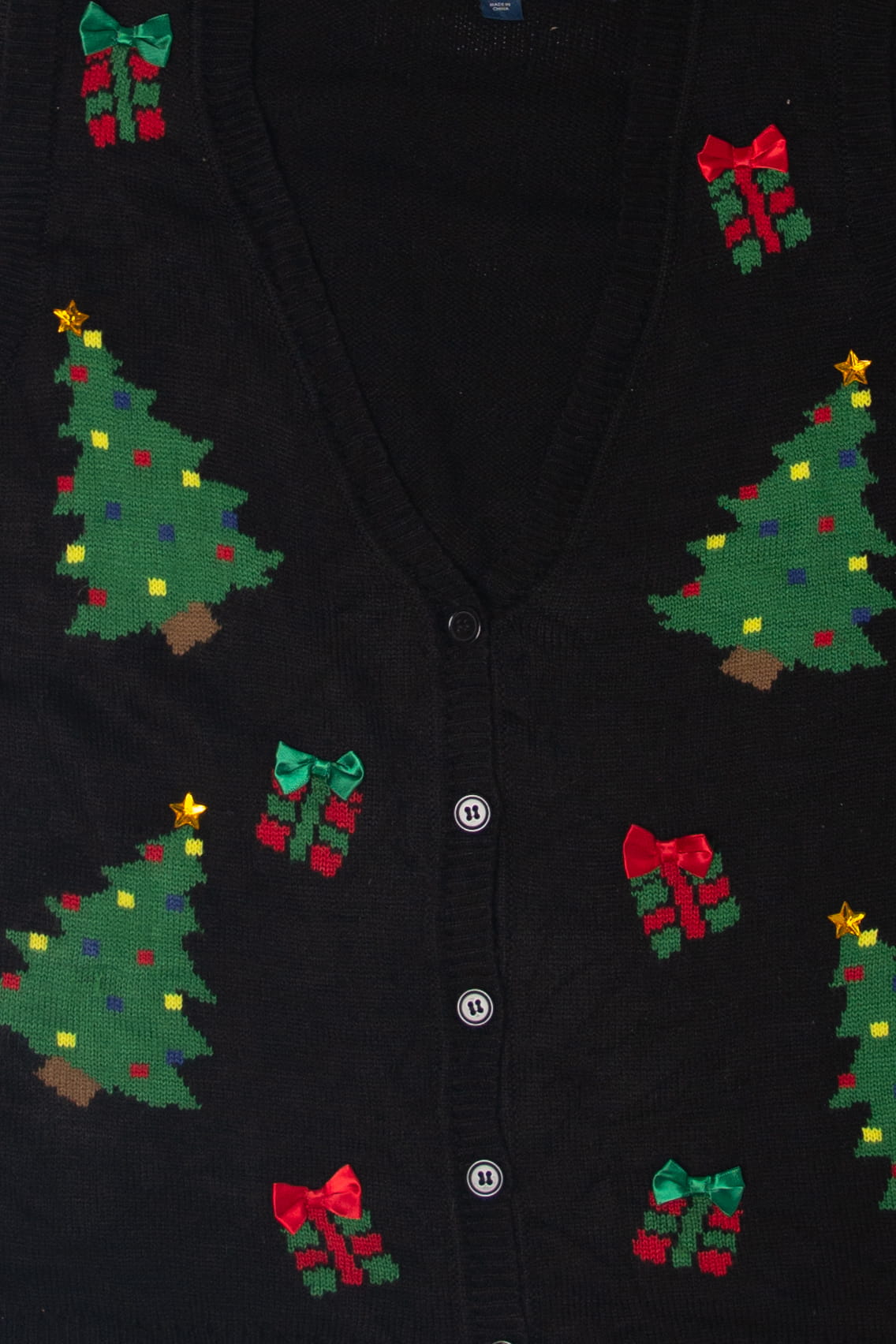 Karen Scott Ugly Christmas Vest