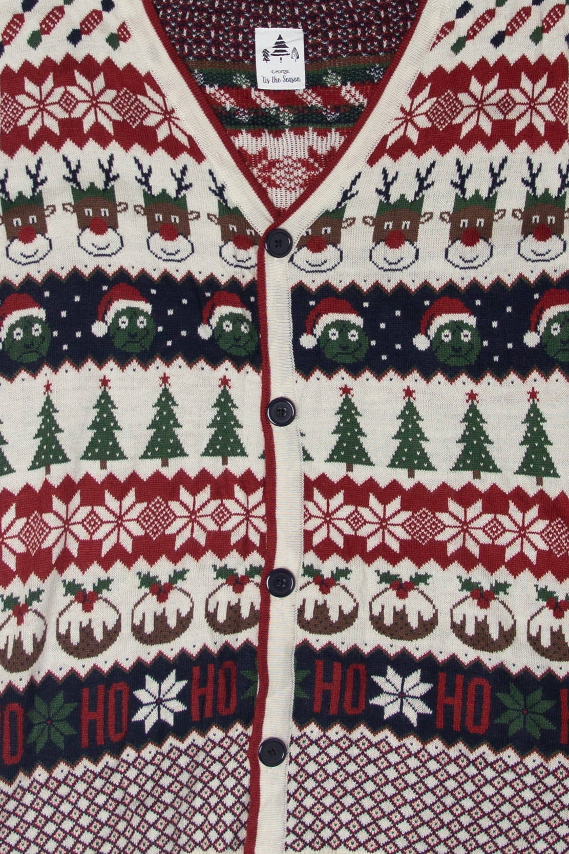 George Tis the Season Ugly Christmas Vest
