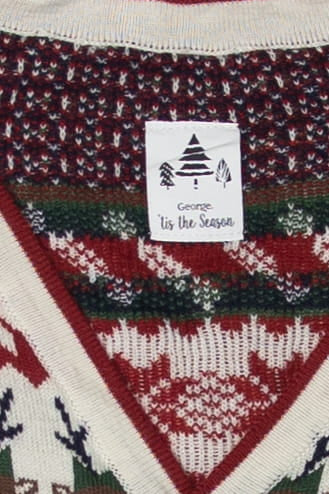 George Tis the Season Ugly Christmas Vest