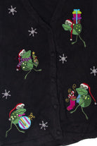 Bechamel Frogs Ugly Christmas Vest